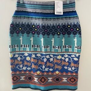 NWT Anthropologie Knit Pencil Skirt (~22in long)